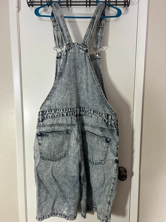 Forever 21 Light Blue Mens Denim Shorts - Picture 2 of 5